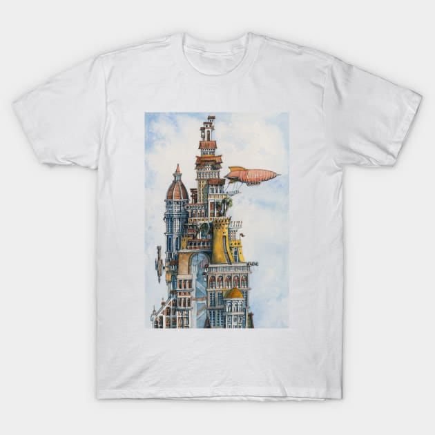 The Citadel T-Shirt by DavideMagliacano